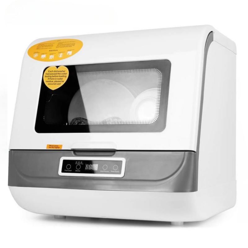 Small Dishwasher For Apartment - 8L 휴대용 카운터탑 미니 식기세척기, 4가지