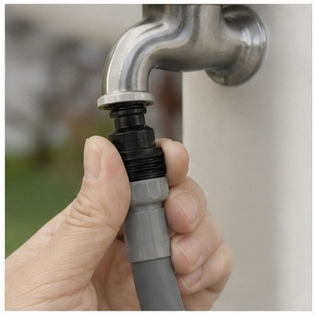 Portable Dishwasher Faucet Adapter - 5개입 수도꼭지-호스 연결 어댑터 – 누수