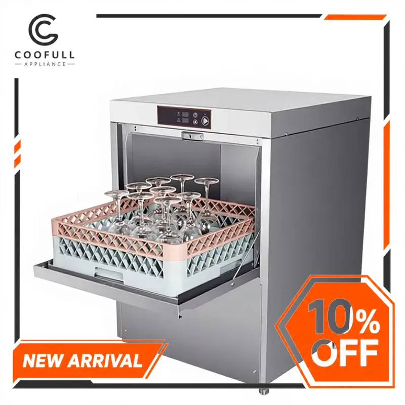 Commercial Undercounter Dishwasher - 상업용 언더카운터 식기세척기 304 스테인리스 스틸