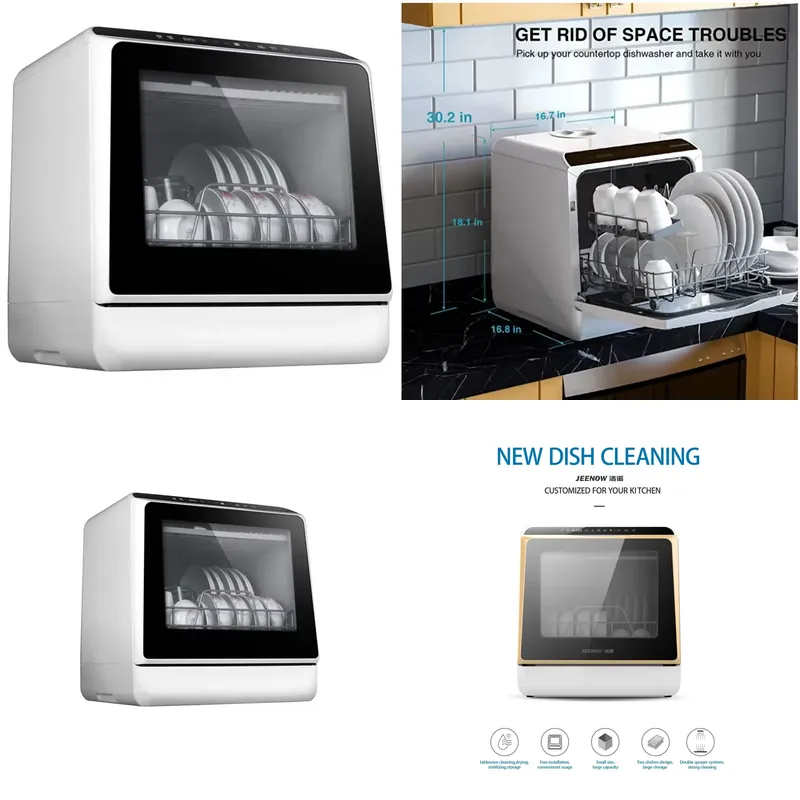 Small Dishwasher For Apartment - GN093TB 미니 휴대용 식기세척기, 가정용 주방