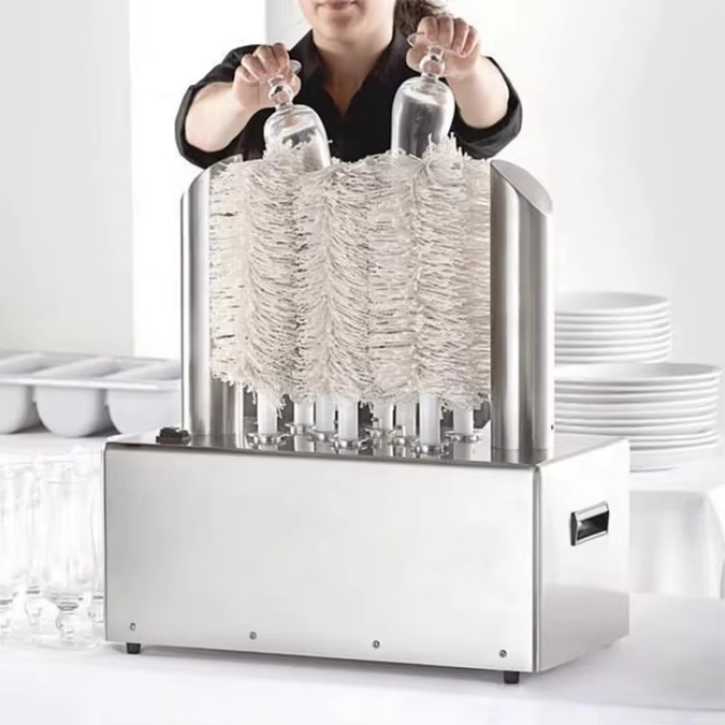 Glass Washer Machine Bar Commercial - 온풍 건조 기능이 있는 상업용 유리