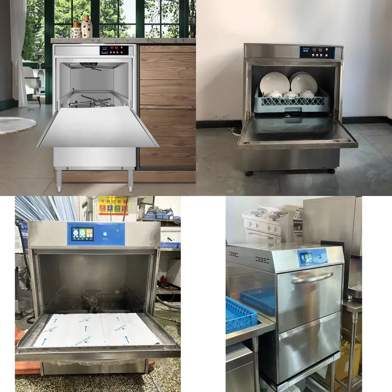 Commercial Undercounter Dishwasher - 상업용 언더카운터 유리세척기 소형 휴대용 식기세척기