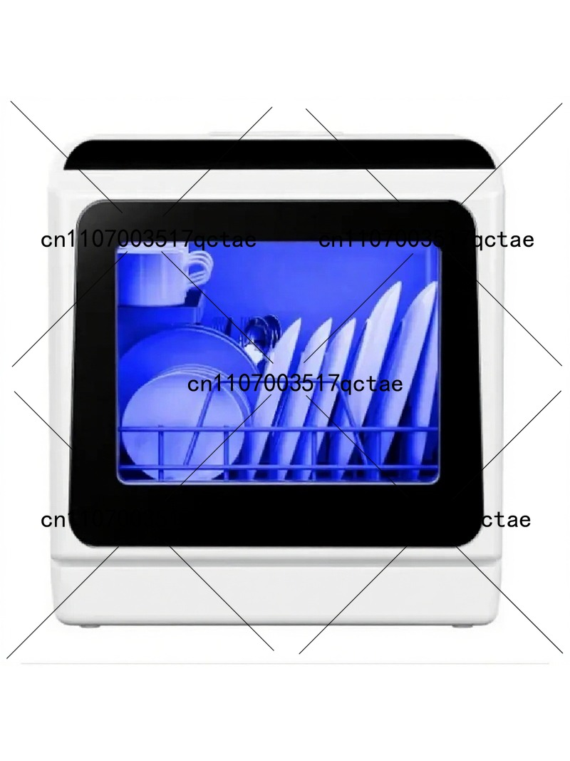 Countertop Dishwasher Mini Compact - 5L 내장 물탱크가 있는 컴팩트한 카운터탑