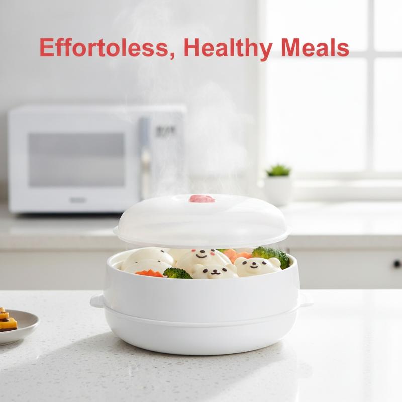 전자레인지용 찜기 바구니, 뚜껑이 있는 보온 찜기, 바 - Small Dishwasher For Apartment 리뷰 및 가격