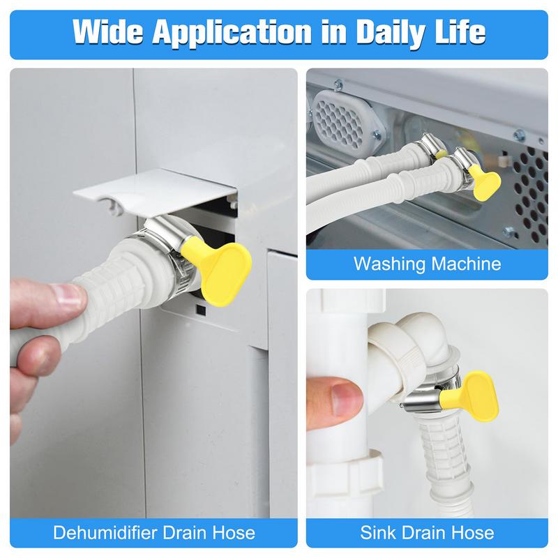 절단 가능한 고무 어댑터가 있는 AC 호스, 식기 세척 - Dishwasher Drain Hose Extension 리뷰 및 가격