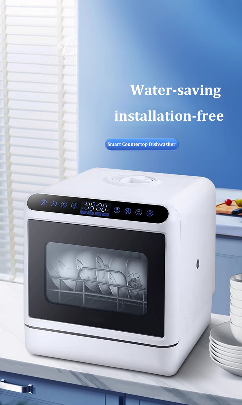 스마트 조리대 식기세척기 배관 없이 내장형 물탱크 5인 - Portable Dishwasher With Water Tank 리뷰 및 가격