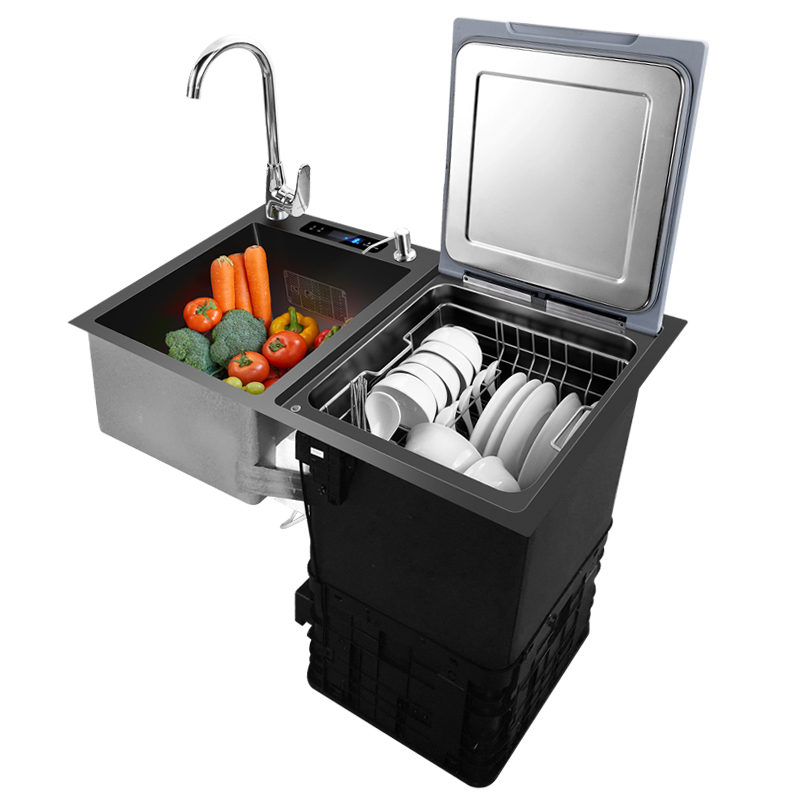 식기세척기 싱크대 일체형 8세트 완전 자동 가정용 정화 - Ultrasonic Dishwasher Sink Integrated 리뷰 및 가격