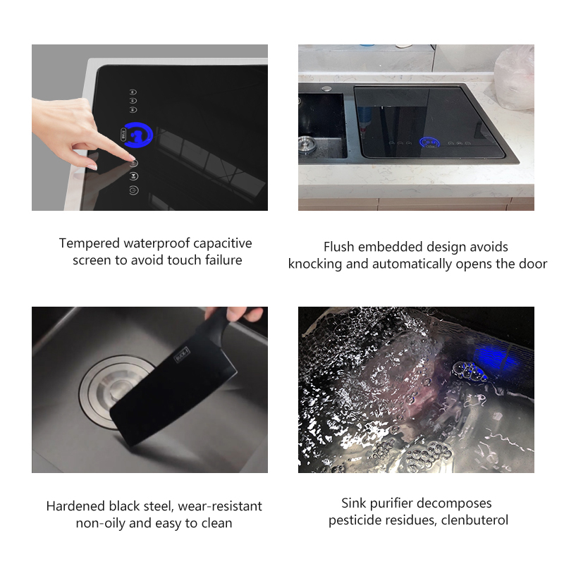식기세척기 싱크대 일체형 8세트 완전 자동 가정용 정화 - Ultrasonic Dishwasher Sink Integrated 리뷰 및 가격