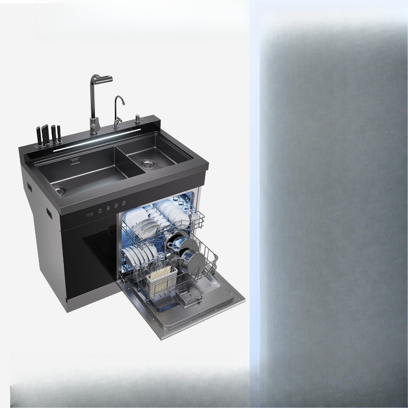일체형 싱크대, 일체형 식기세척기, 가정용 나노 티타늄 - Ultrasonic Dishwasher Sink Integrated 리뷰 및 가격