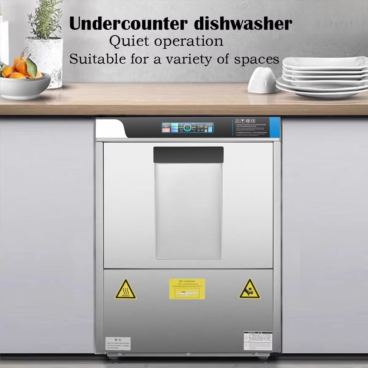 스테인리스 스틸 언더카운터 상업용 식기세척기, 220V - Commercial Undercounter Dishwasher 리뷰 및 가격