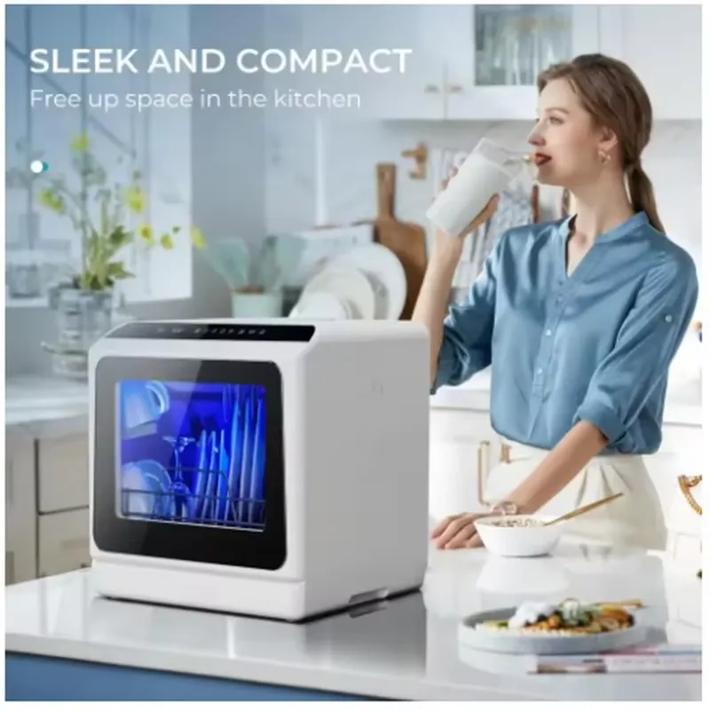 미니 휴대용 식기세척기 카운터탑 컴팩트 5L 내장 탱크 - Countertop Dishwasher Mini Compact 리뷰 및 가격