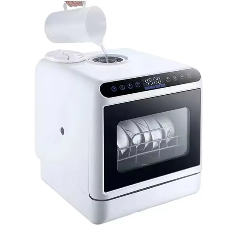 미니 휴대용 식기세척기 스마트 자동 회전식 스프레이 저 - Countertop Dishwasher Mini Compact 리뷰 및 가격