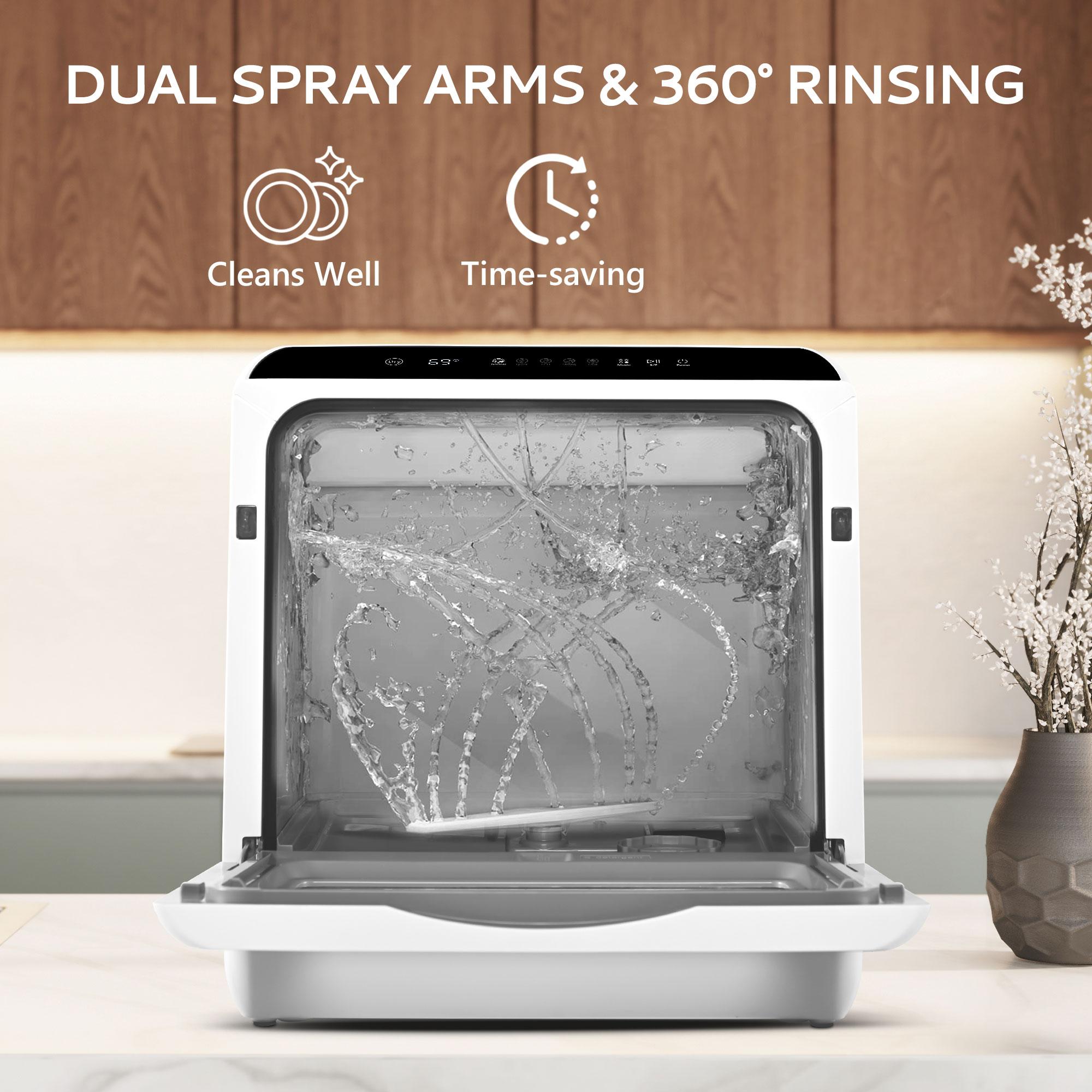 EKOJUCE 휴대용 식기세척기, 5리터 내장형 물탱크 - Portable Dishwasher With Water Tank 리뷰 및 가격