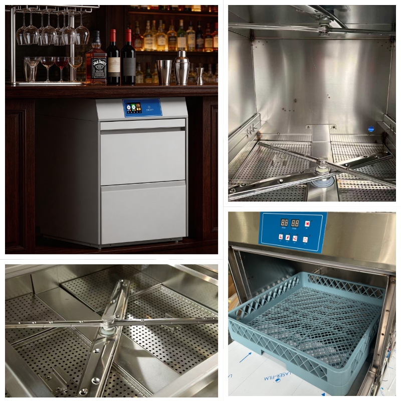 내장형 전기식 고온 소독 고효율 언더카운터 상업용 식기 - Commercial Undercounter Dishwasher 리뷰 및 가격