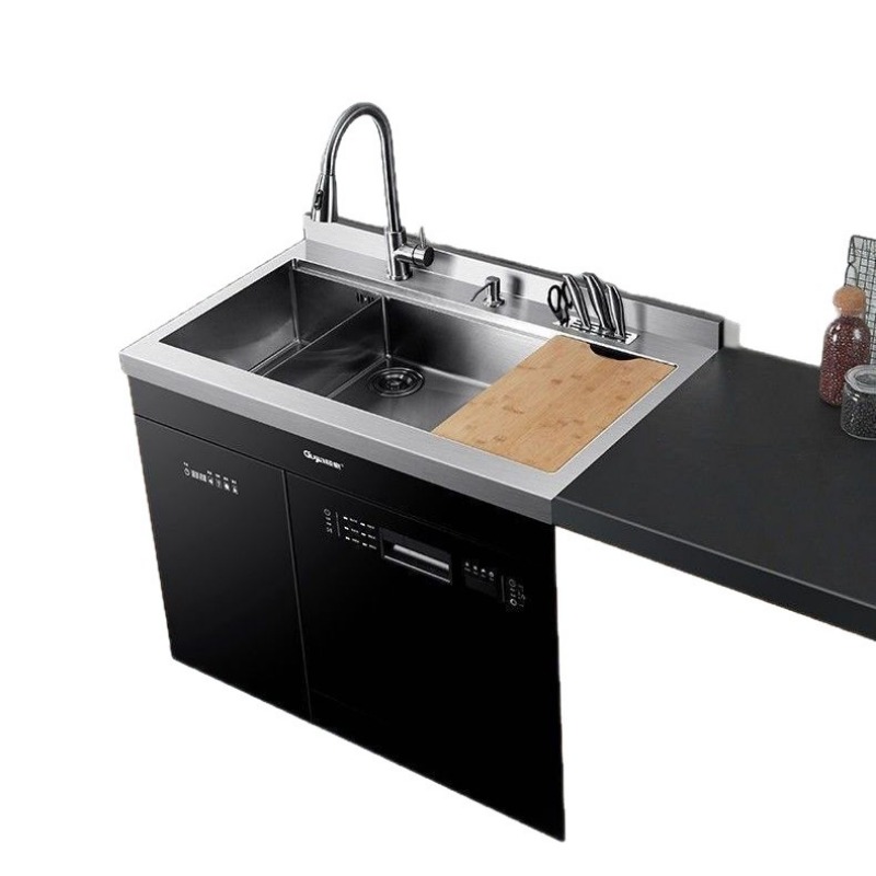일체형 싱크대 세척기, 자동 가정용 식기세척기, 초음파 - Ultrasonic Dishwasher Sink Integrated 리뷰 및 가격