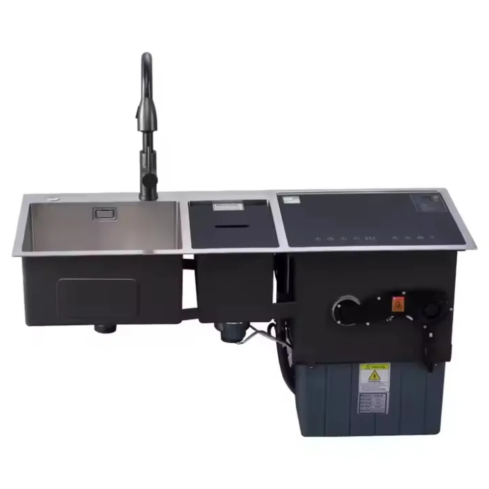 완전 자동화된 주방 가전제품 전체, 단일 볼 초음파 식 - Ultrasonic Dishwasher Sink Integrated 리뷰 및 가격