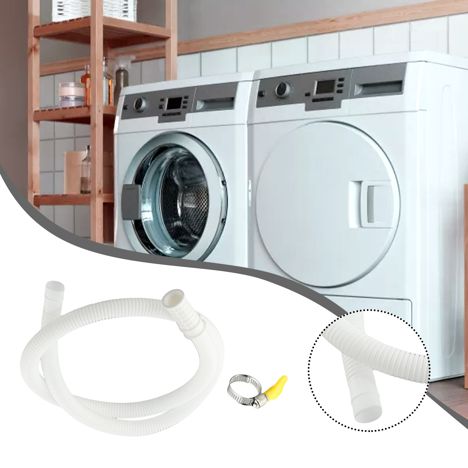 세탁기 물 흡입 호스 에어컨 배수 호스 에어컨 PE 호 - Dishwasher Drain Hose Extension 리뷰 및 가격