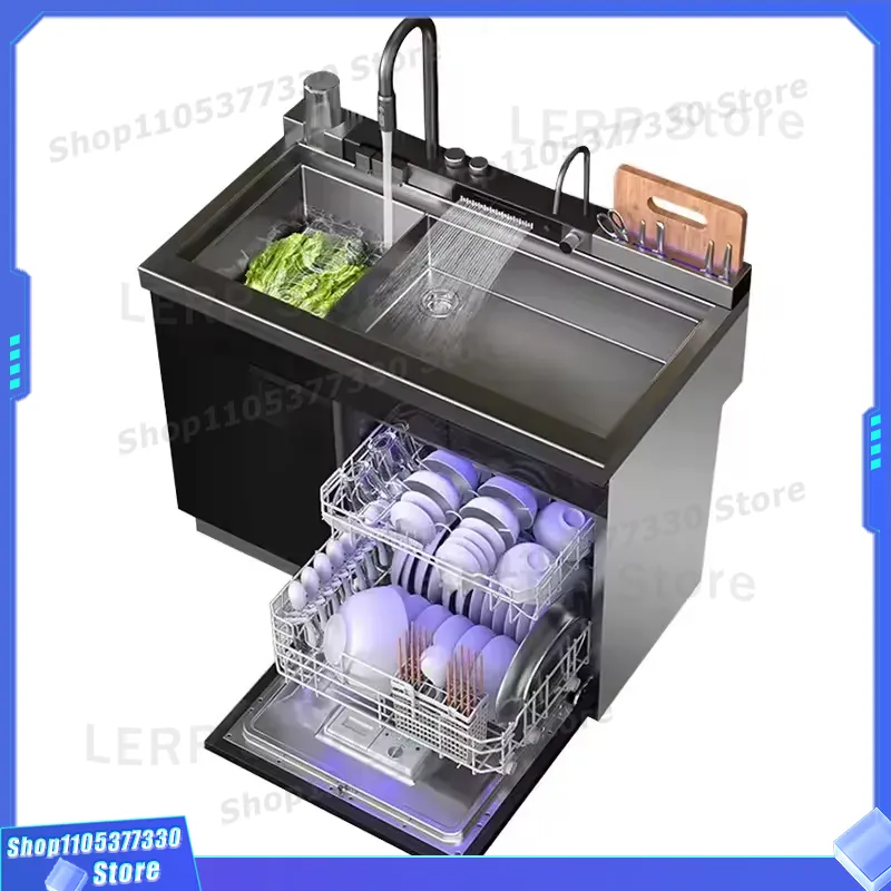 1m 일체형 초음파 싱크대 식기세척기 스테인리스 스틸  - Ultrasonic Dishwasher Sink Integrated 리뷰 및 가격