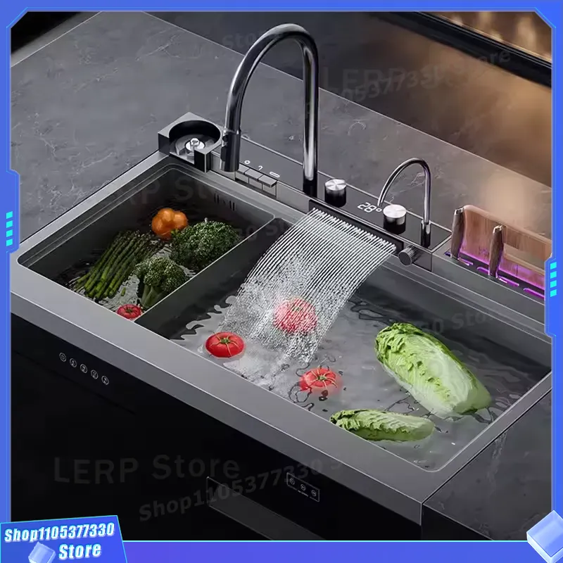 1m 일체형 초음파 싱크대 식기세척기 스테인리스 스틸  - Ultrasonic Dishwasher Sink Integrated 리뷰 및 가격