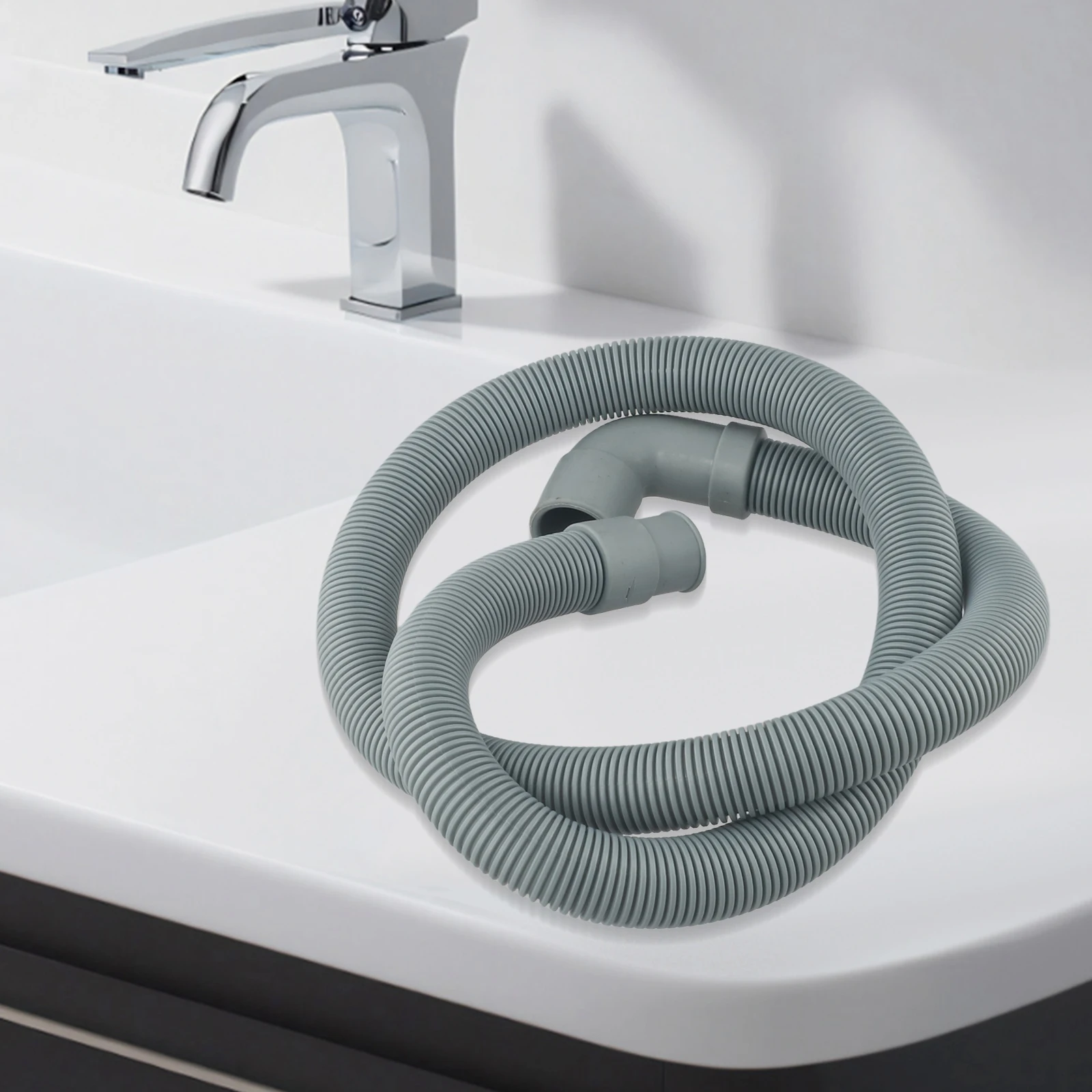 세탁기 식기세척기 배수 호스 연장용 플렉시블 PP 파이 - Dishwasher Drain Hose Extension 리뷰 및 가격