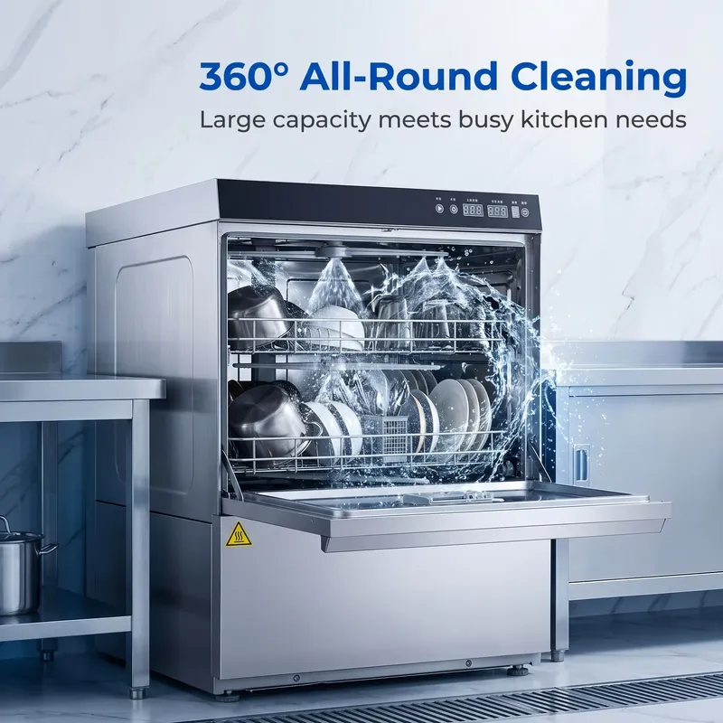 호텔 및 레스토랑용 세제 디스펜서가 내장된 CE 인증  - Commercial Undercounter Dishwasher 리뷰 및 가격
