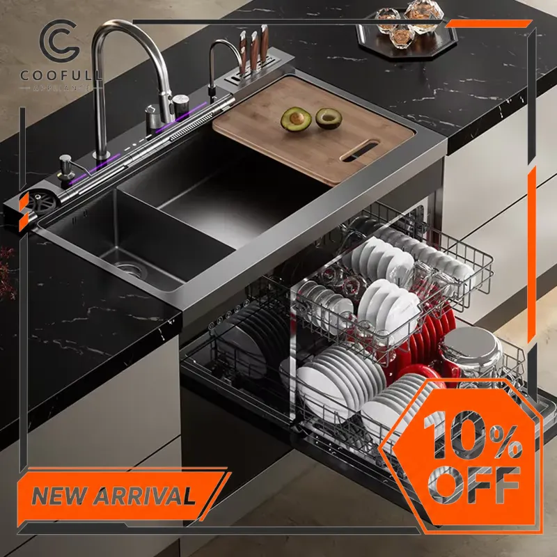 1000mm 스테인리스 스틸 초음파 싱크대 내장형 식기 - Ultrasonic Dishwasher Sink Integrated 리뷰 및 가격