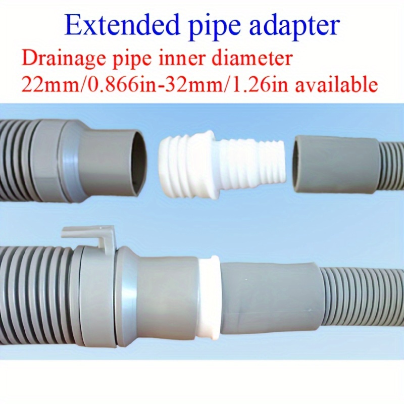 2개 플라스틱 파이프 어댑터, 나사형 배수관 커넥터,  - Dishwasher Drain Hose Extension 리뷰 및 가격