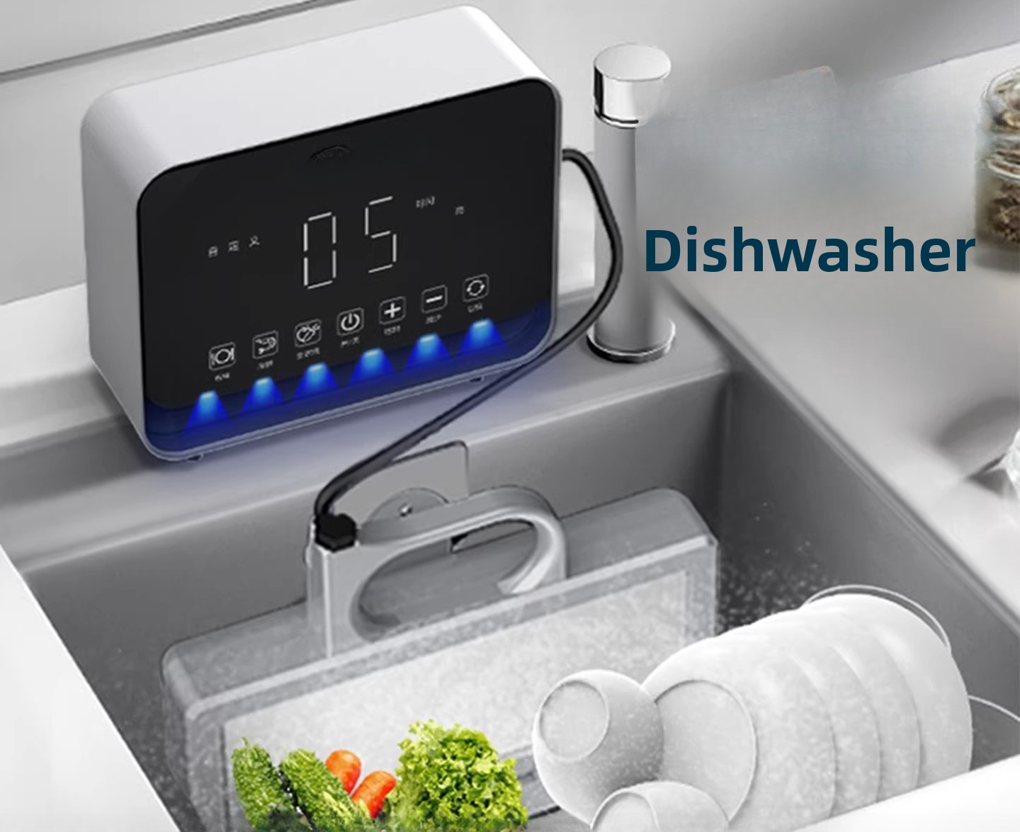 초음파 식기세척기 가정용 소형 자동 데스크탑 무설치 싱 - Ultrasonic Dishwasher Sink Integrated 리뷰 및 가격