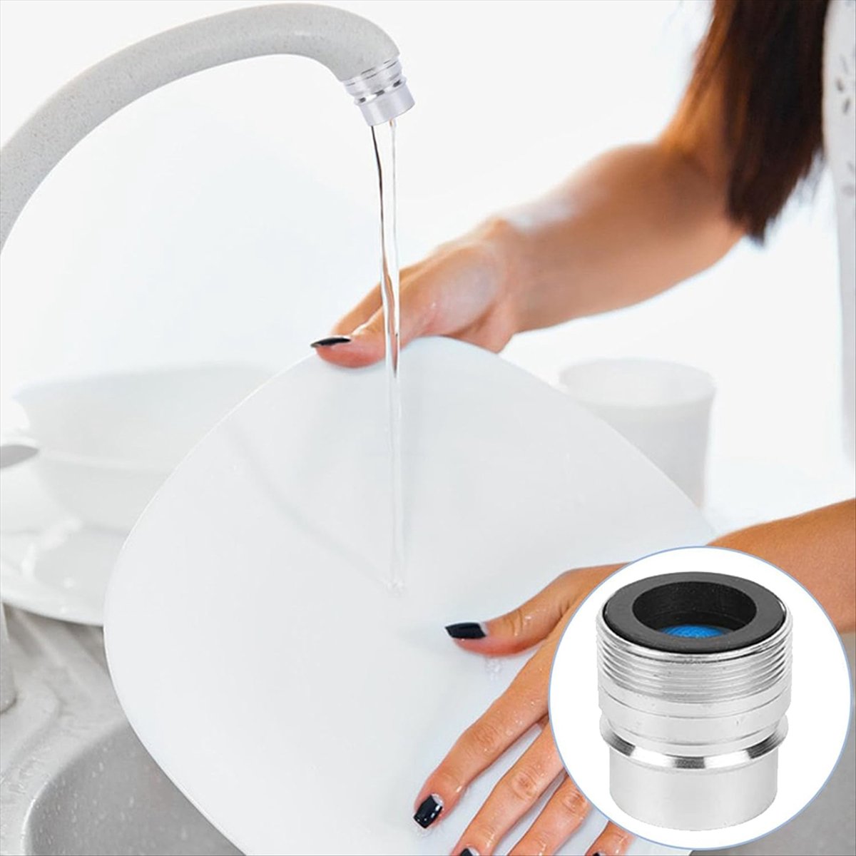 【frki】 에어레이터가 있는 식기세척기 수도꼭지 어댑 - Portable Dishwasher Faucet Adapter 리뷰 및 가격