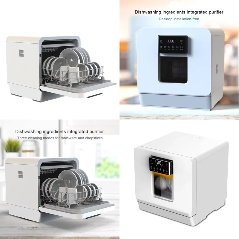 휴대용 미니 식기세척기, 완전 자동, 데스크탑형, 소형 - Countertop Dishwasher Mini Compact 리뷰 및 가격