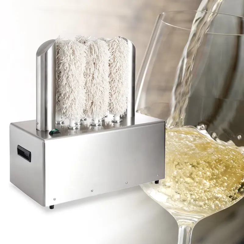 자동 3-in-1 유리 세척기 스테인리스 스틸 전기 컵 - Glass Washer Machine Bar Commercial 리뷰 및 가격