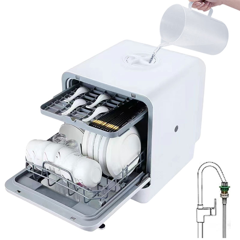 테이블탑 식기세척기 가정용 미니 카운터탑 식기세척기 5 - Portable Dishwasher With Water Tank 리뷰 및 가격