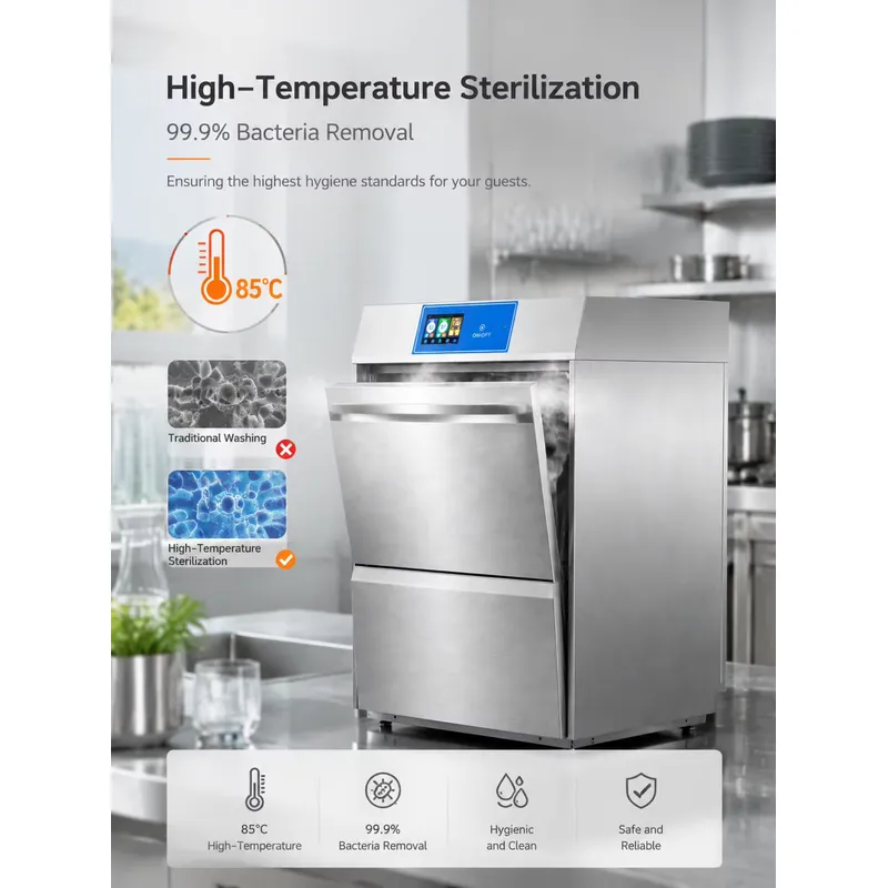 베스트셀러 소형 언더카운터 완전 자동 식기세척기, 독립 - Commercial Undercounter Dishwasher 리뷰 및 가격