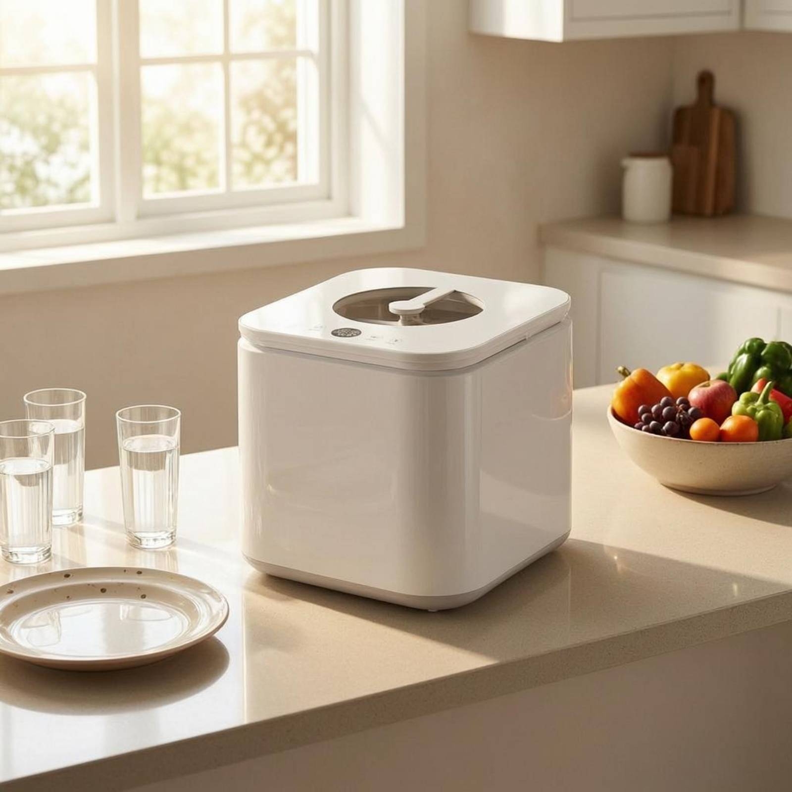 상단 개방형 식기세척기 투명 뷰잉 윈도우 테이블탑 식기 - Portable Dishwasher With Water Tank 리뷰 및 가격