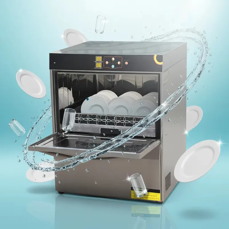 소규모 및 중규모 호텔에 적합한, 물과 전기를 절약하고 - Commercial Undercounter Dishwasher 리뷰 및 가격